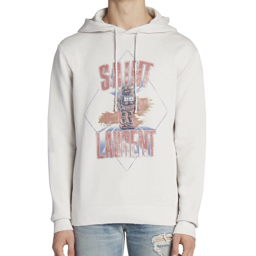 NWT SS19 "Saint Laurent Robot" Hoodie